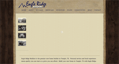 Desktop Screenshot of eagleridgebuilders.net